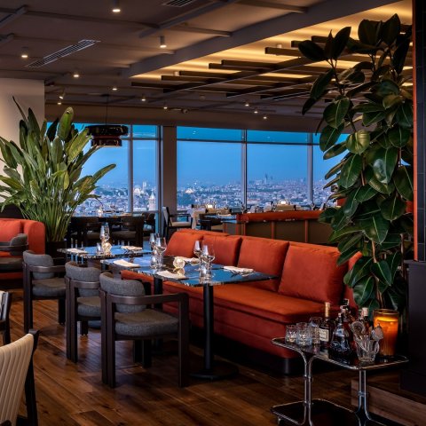 modern cafe restaurant projeleri 12